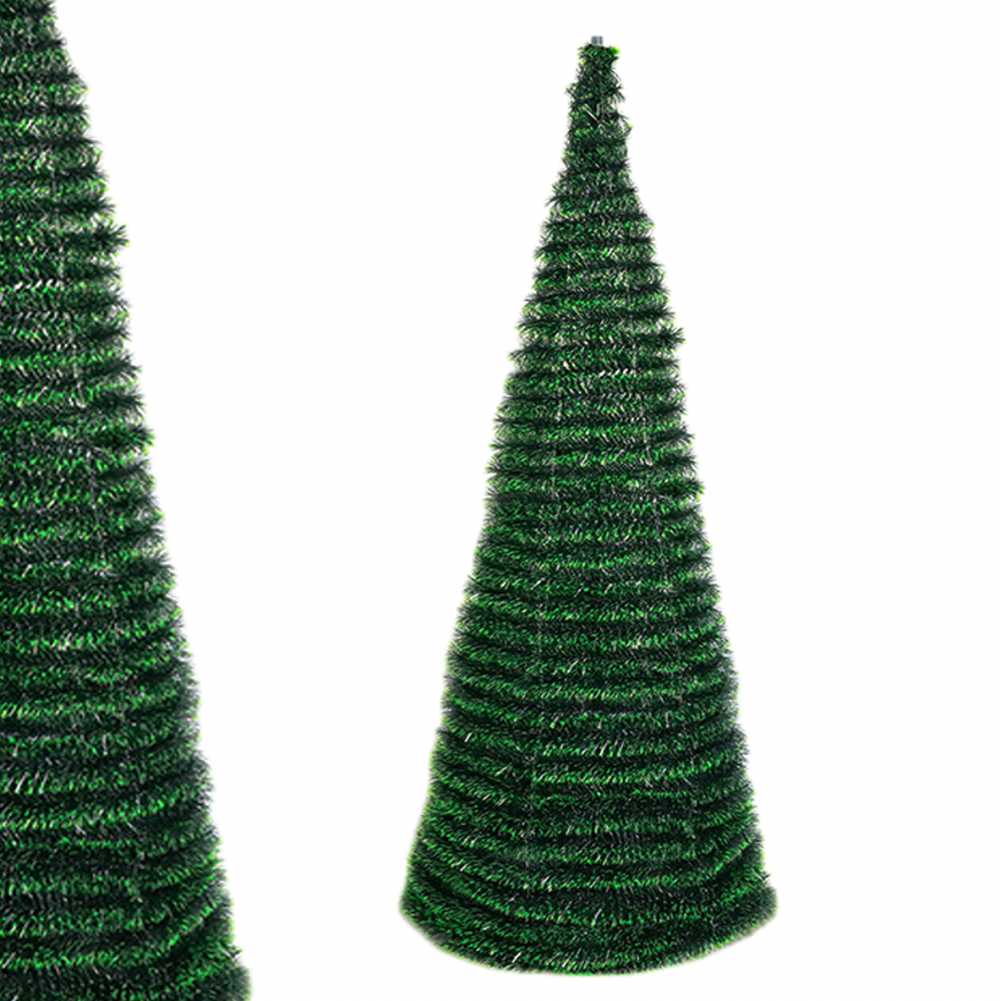Árbol de Navidad Plegable 150CM Alto 35CM Diámetro