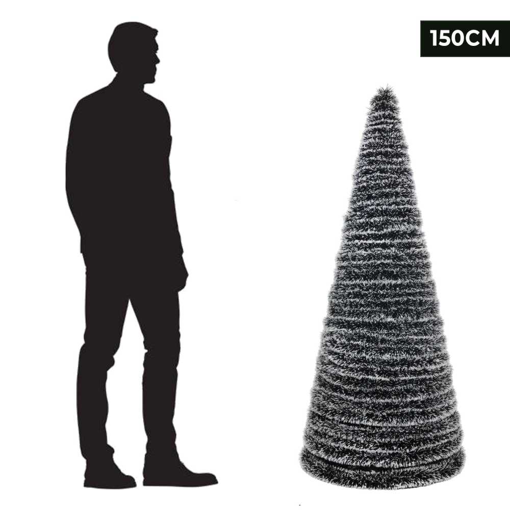 Árbol de Navidad Plegable 180CM Alto 40CM Diámetro