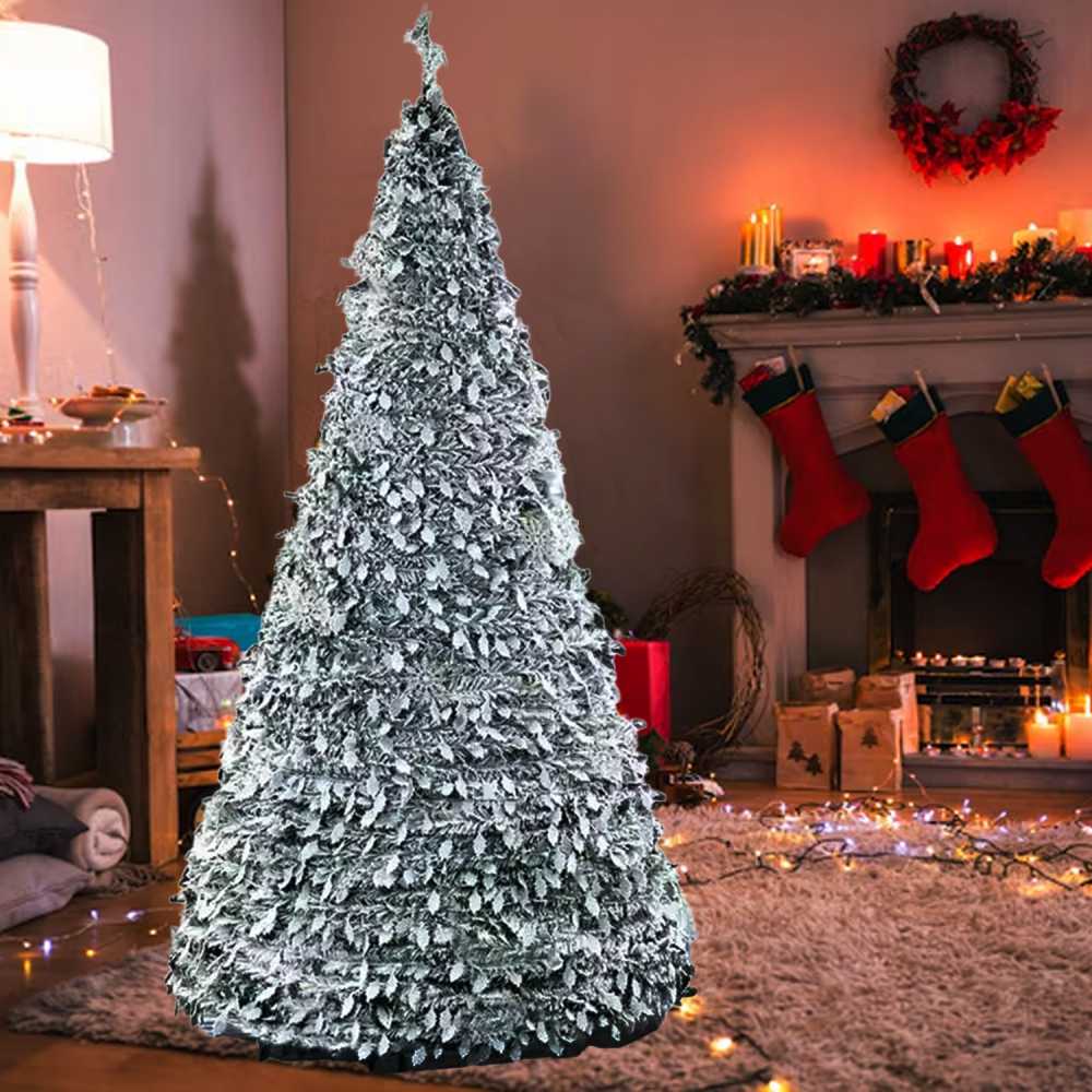 Árbol de Navidad Plegable 150CM Alto 50CM Diámetro