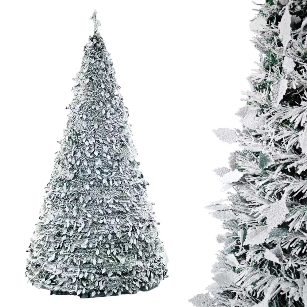 Árbol de Navidad Plegable 180CM Alto 60CM Diámetro